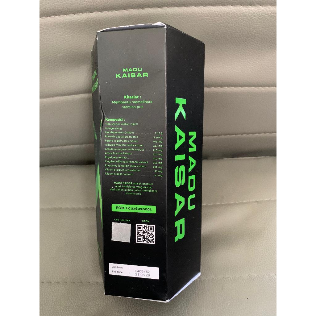 Madu Kaisar - Herbal Stamina Kejantanan untuk Pria Tambah Kuat dan Tahan Lama - Obat Original