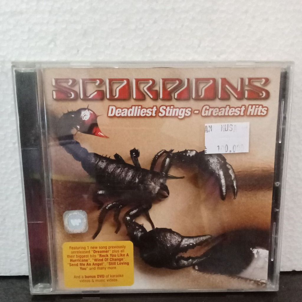 CD Compact Disc Scorpions - Deadliest Stings
