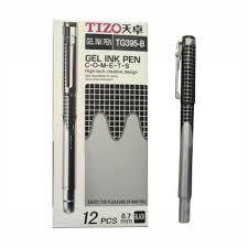 Bolpen Gel Tizo TG395-B  / TG395-B Gel Pen