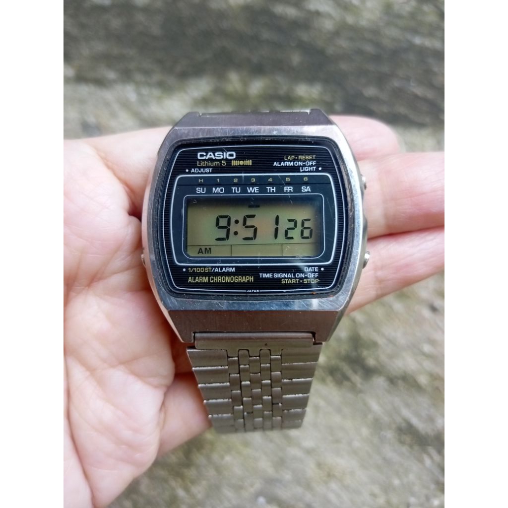 Vintage Watch A653 Chronograph Digital Men's Watch