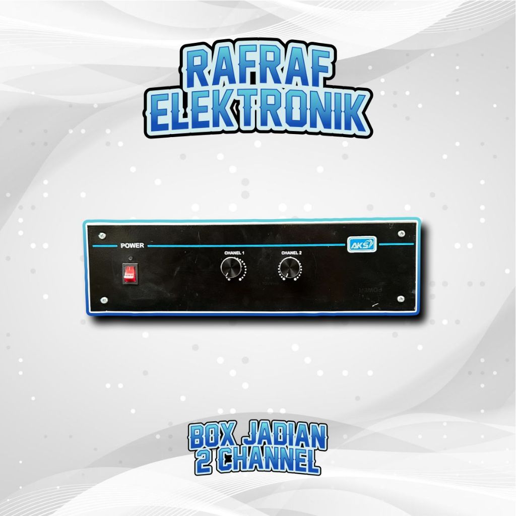 Power Amplifier RAKITAN 2 CHANNEL 5 Amper