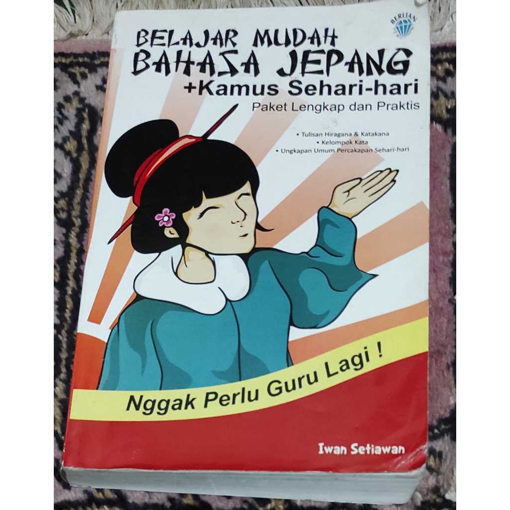 Seken/Preloved Buku Belajar Mudah Bahasa Jepang + Kamus Sehari-hari/Paket Lengkap dan Praktis 520 Ha