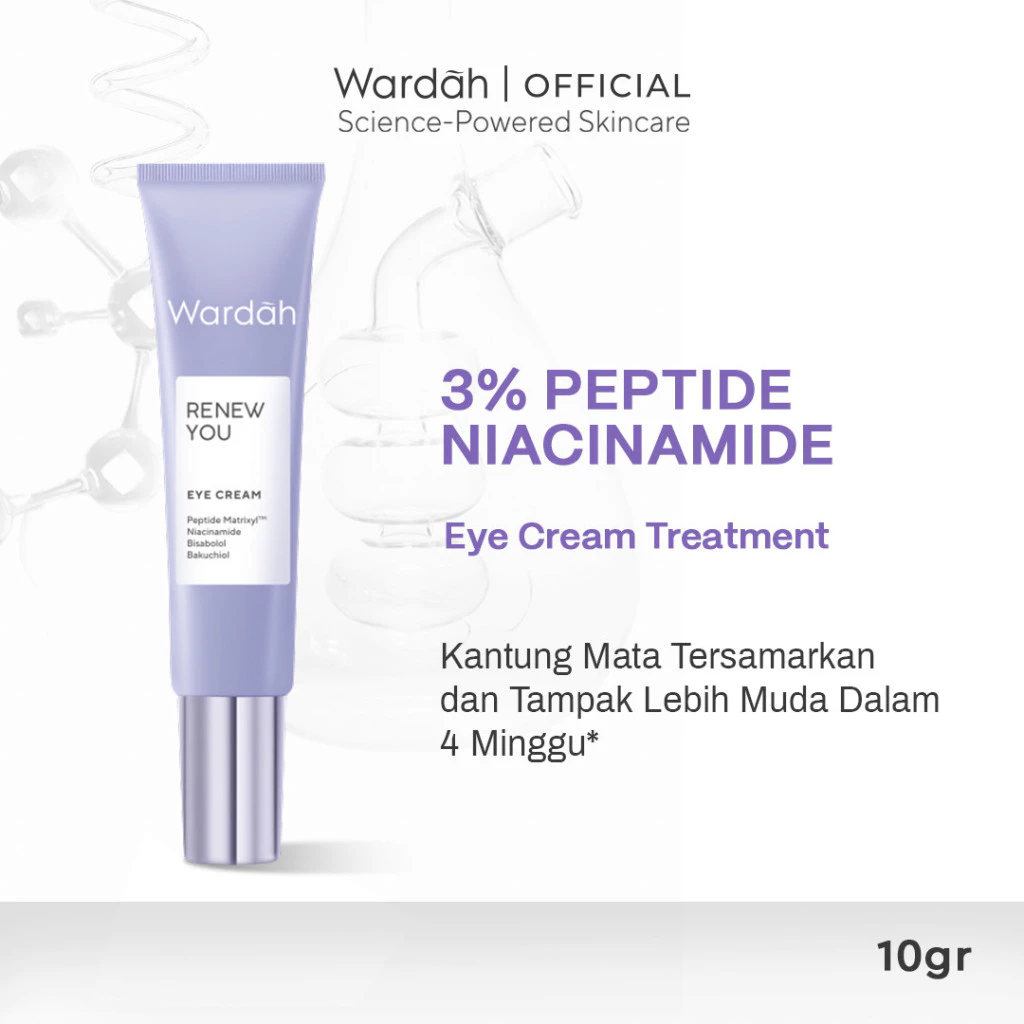 Wardah Renew You Anti Aging Eye Cream 10 ml - Krim Mata