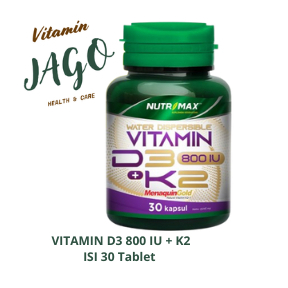 NUTRIMAX WATER DISPERSIBLE VITAMIN D3 + K2 SUPLEMENTASI VITAMIN D3 DAN VITAMIN K2