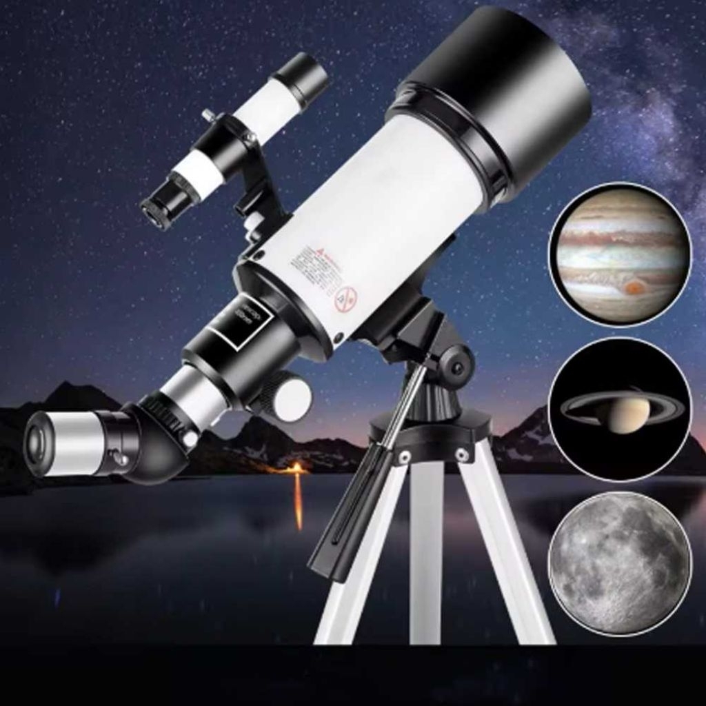 Teropong Bintang Astronomical Teropong Bulan Bintang Telescope FMC 90X 400/Teropong Bintang Astronom