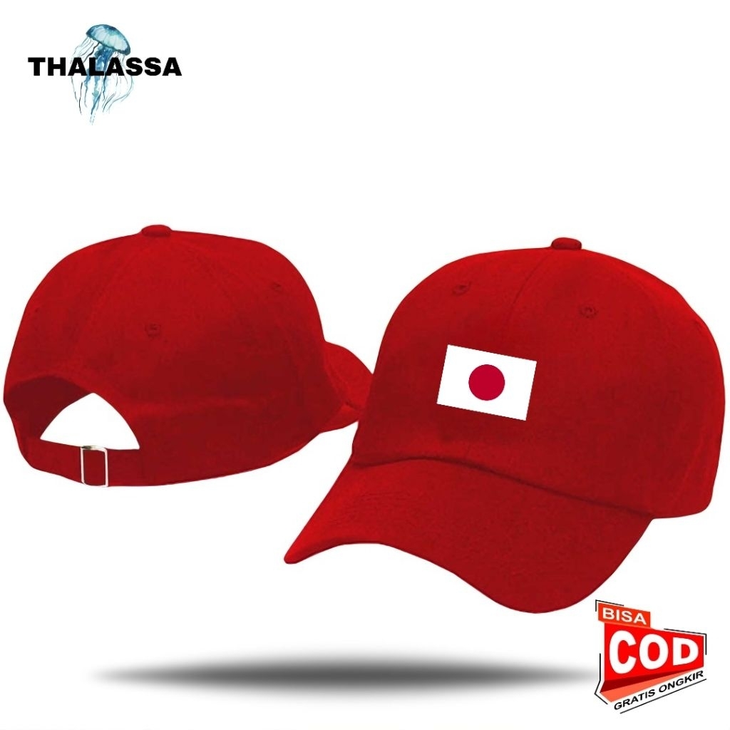 TOPI BENDERA JEPANG / TOPI BASEBALL /TOPI DEWASA