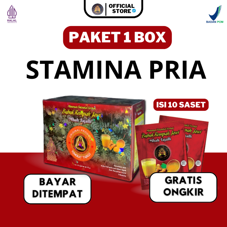 Tongkat Tajalli – Jamu Rempah Herbal Pria Kuat BPOM & Halal MUI Isi 10pcs Original
