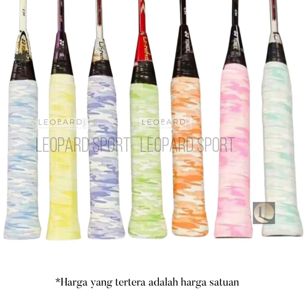 Grip Gradasi Abstrak Badminton Tenis / Grip Raket Tenis