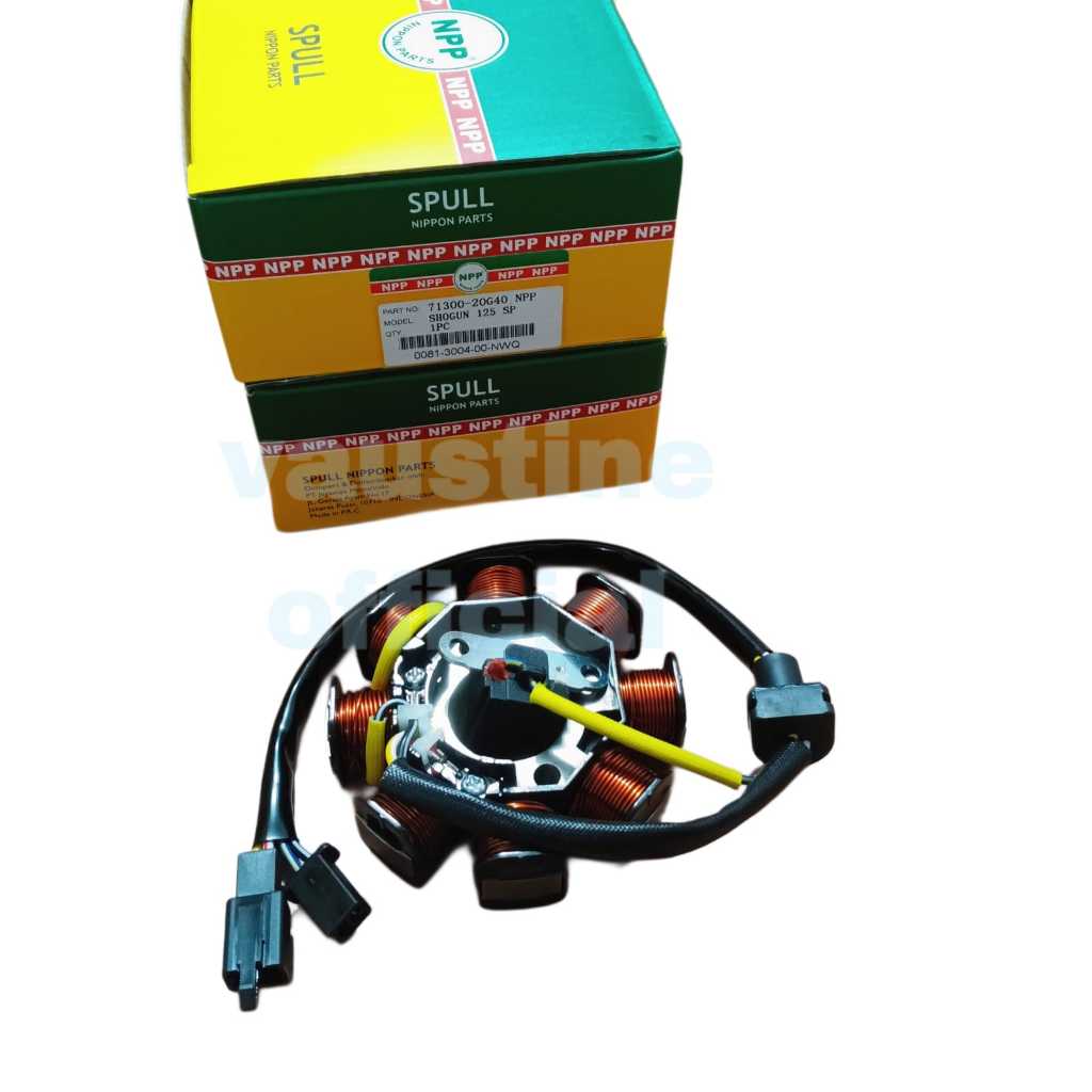SPULL SPUL STATOR ASSY SHOGUN 125 SP 20G ORI NPP