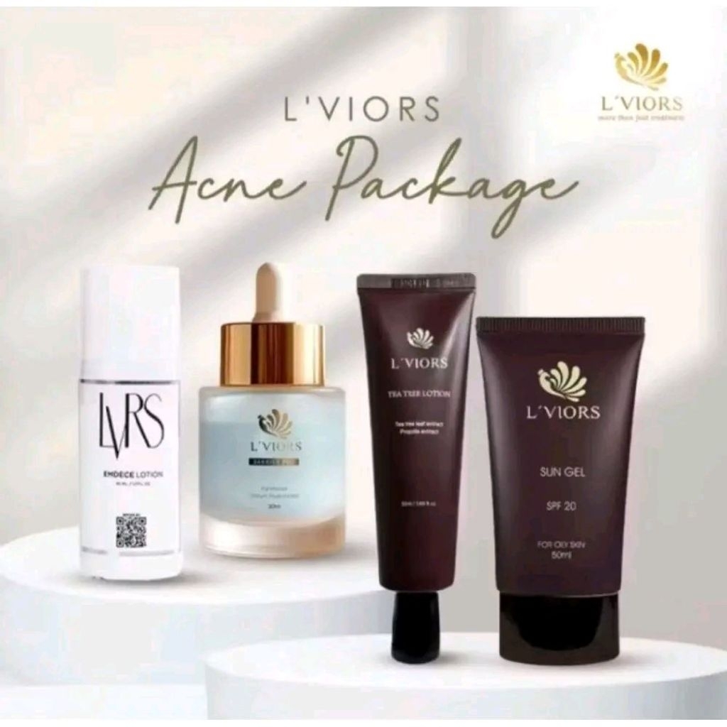 SET ACNE CREAM LVIORS/PAKET CREAM JERAWAT/ACNE CREAM/CREAM JERAWAT