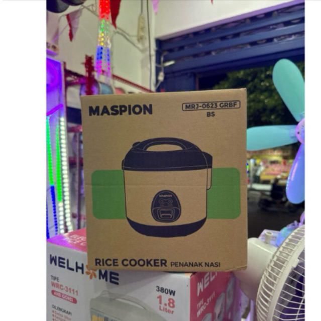 Rice Cooker Maspion 0.6L MRj-0623GRBF