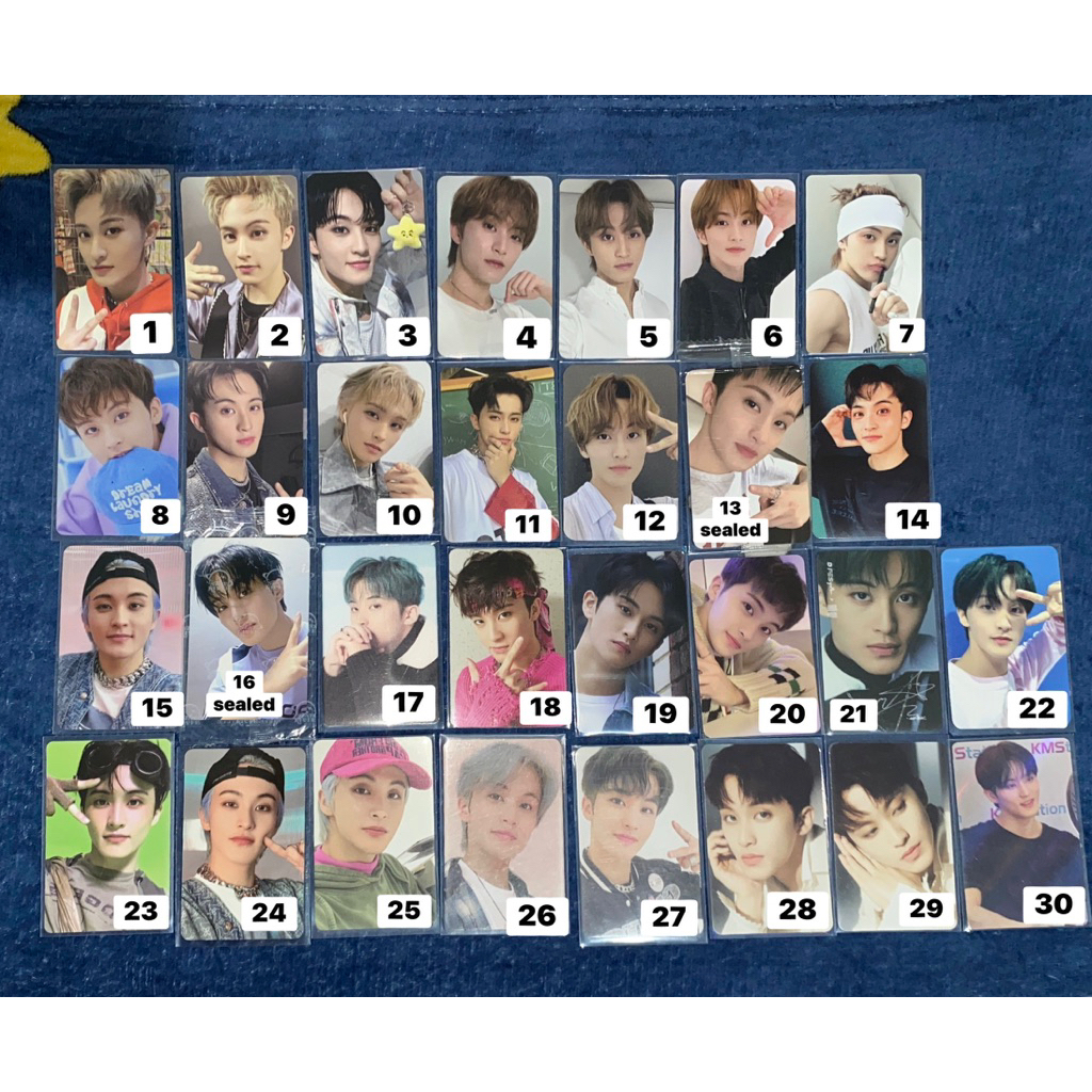 PART 1 [BACA DESK] READY OFFICIAL PC photocard nct aab MARK LEE the first fruit 1st solo album (molo