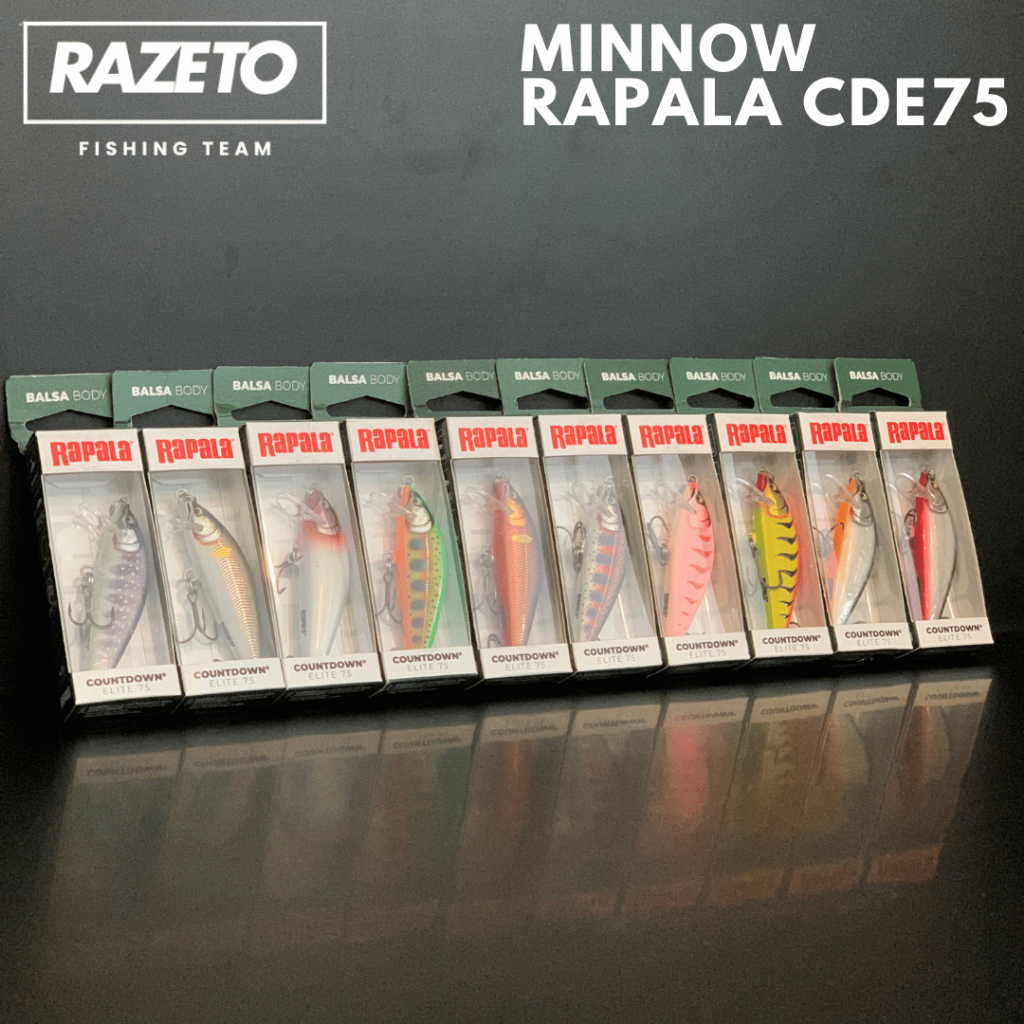 MINNOW RAPALA CDE75 BALSA BODY