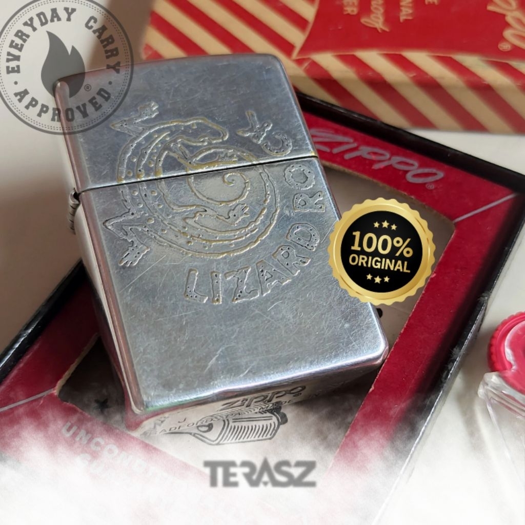 Zippo Case Original - Malbor LIZARD XI /95
