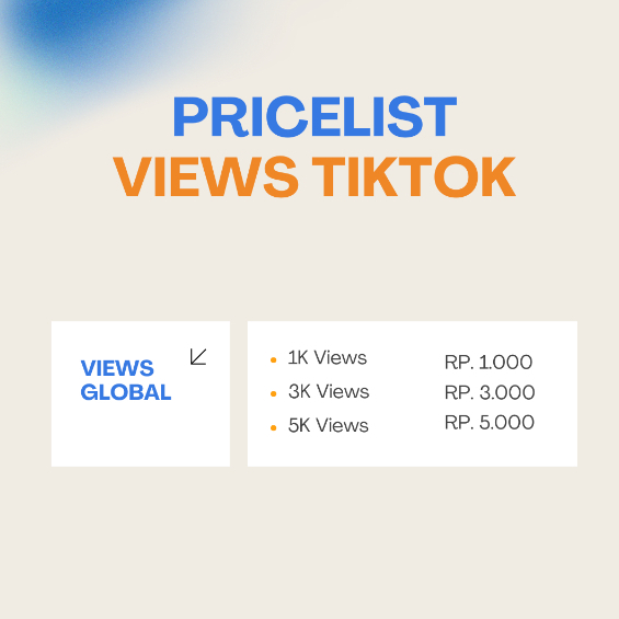Views Tiktok fyp Permanent Views