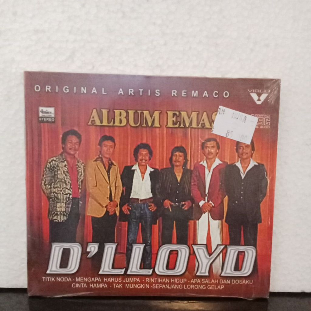 CD Compact Disc Album Emas D'LLoyd (Segel)