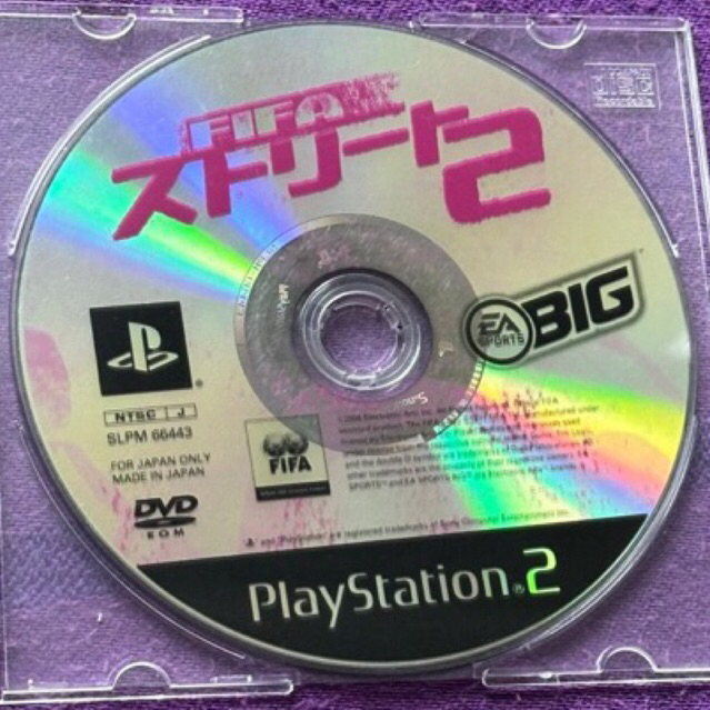 kaset ps2 original japan fifa street 2