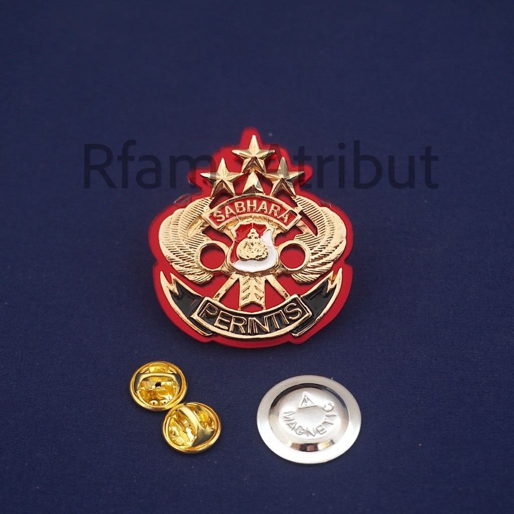 Pin Brevet Brivet Perintis Sabhara Polri Premium