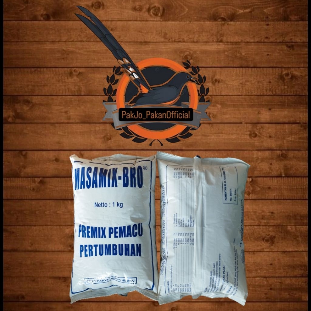 MASAMIX-BRO, MINERAL AYAM, VITAMIN AYAM, PREMIX PEMACU PERTUMBUHAN
