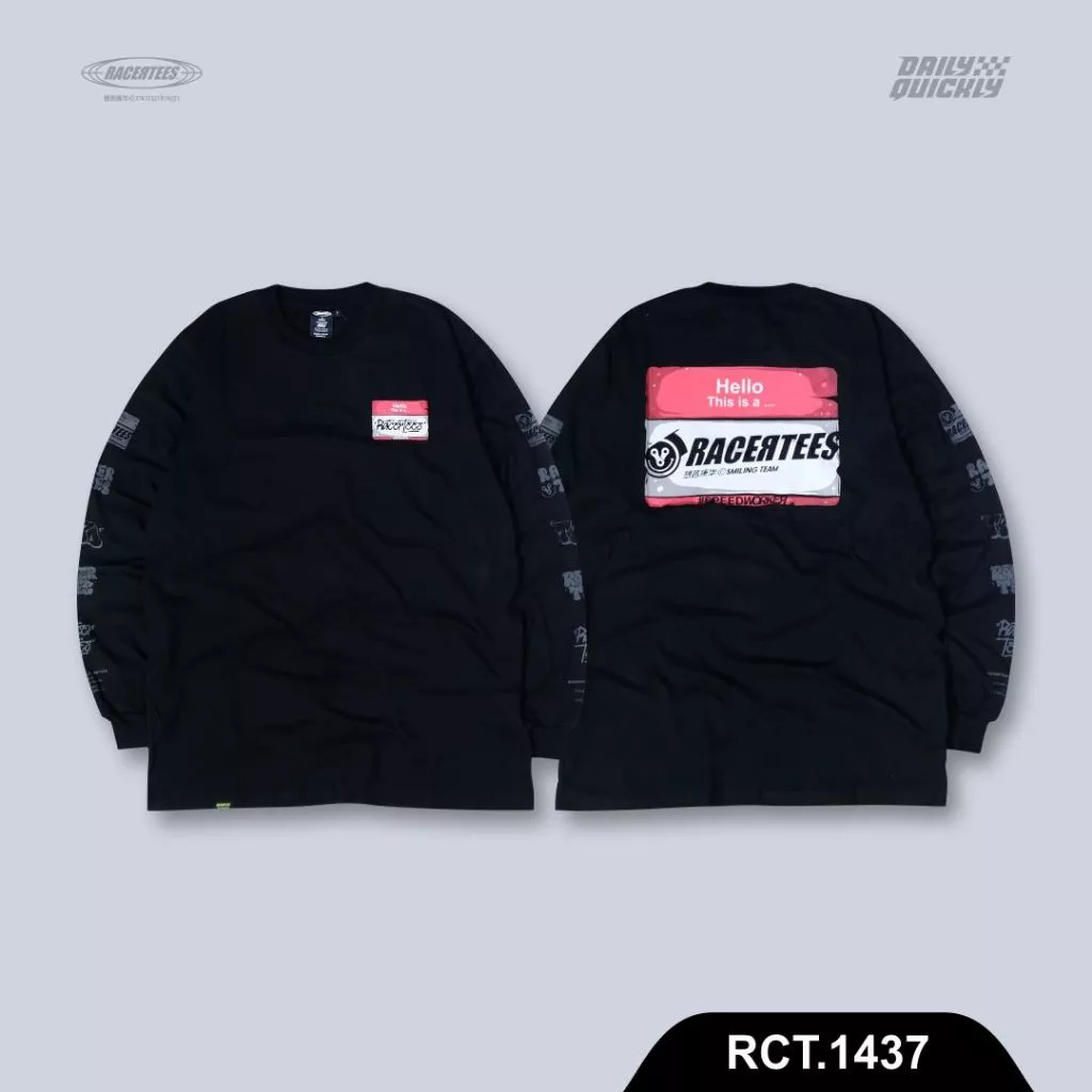 KAOS MOTOR RACING HELL PANJANG FREE ONGKIR