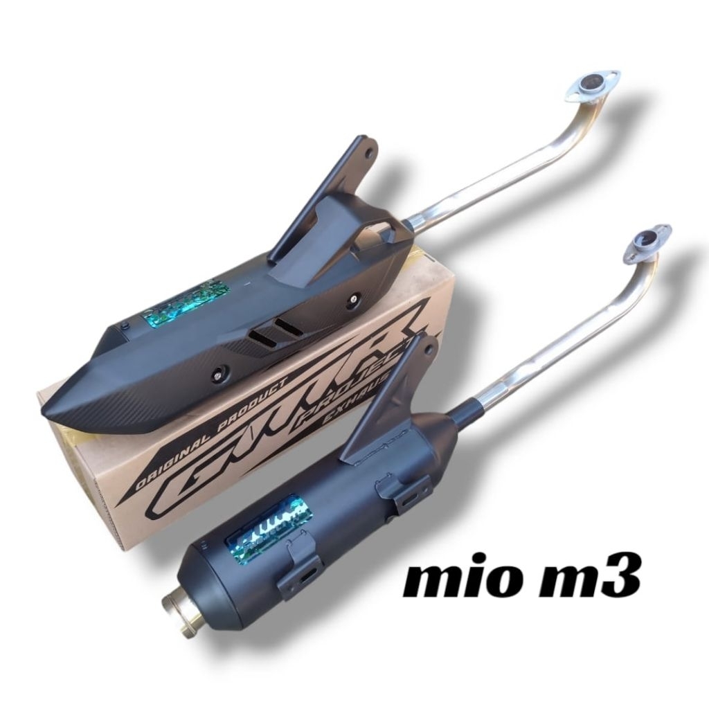 knalpot mio m3 ngebas adem standar racing original gmr project.