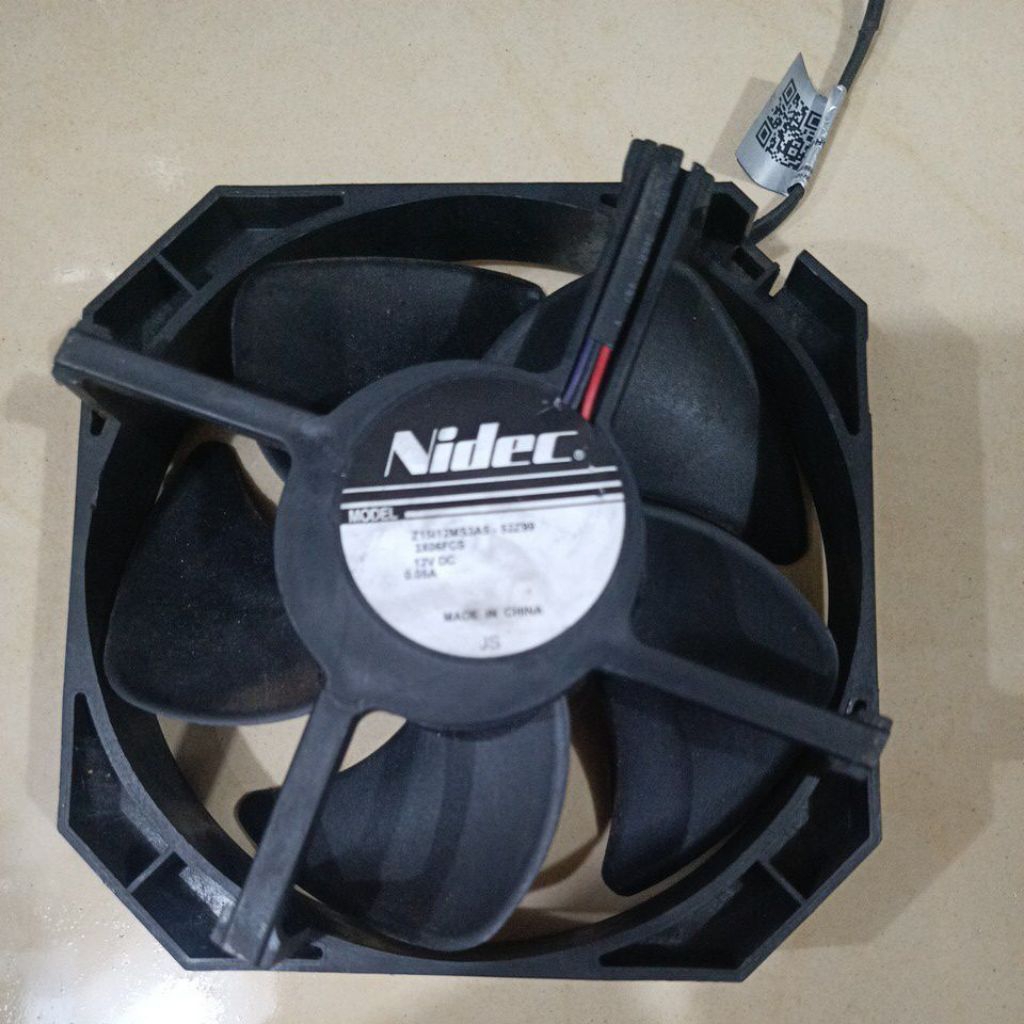 DINAMO KIPAS KULKAS INVERTER NIDEC Z1512MS3A5  DC 12 VOLT