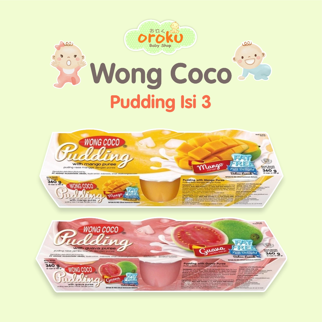 WONG COCO PUDDING ISI 3 / PUDING