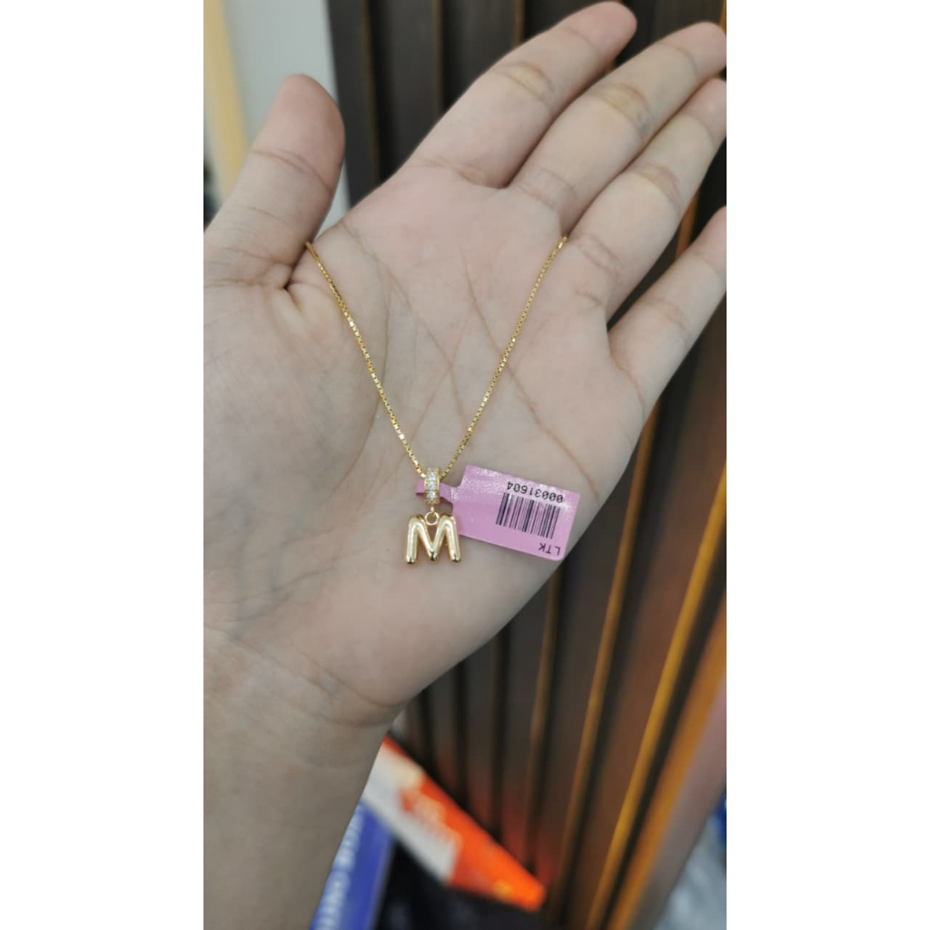 pesanan kak lita lionting emas 8k berat 0.36 gram