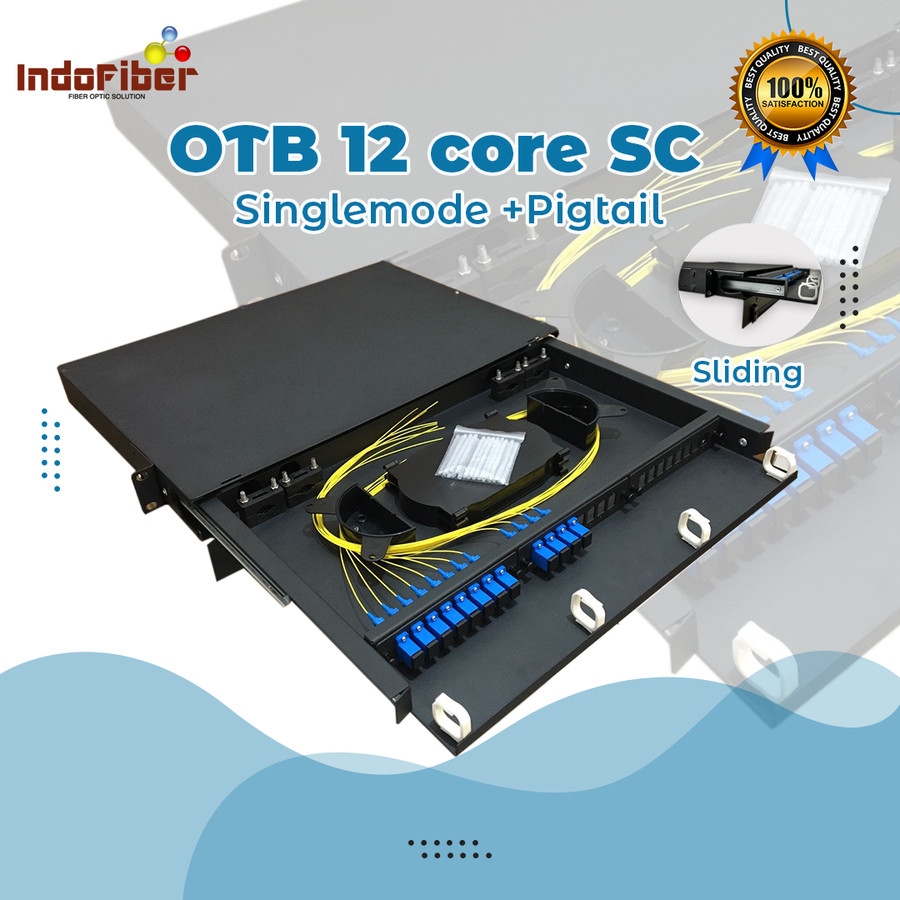 OTB 12 core SC komplit - OTB Fiber Optik
