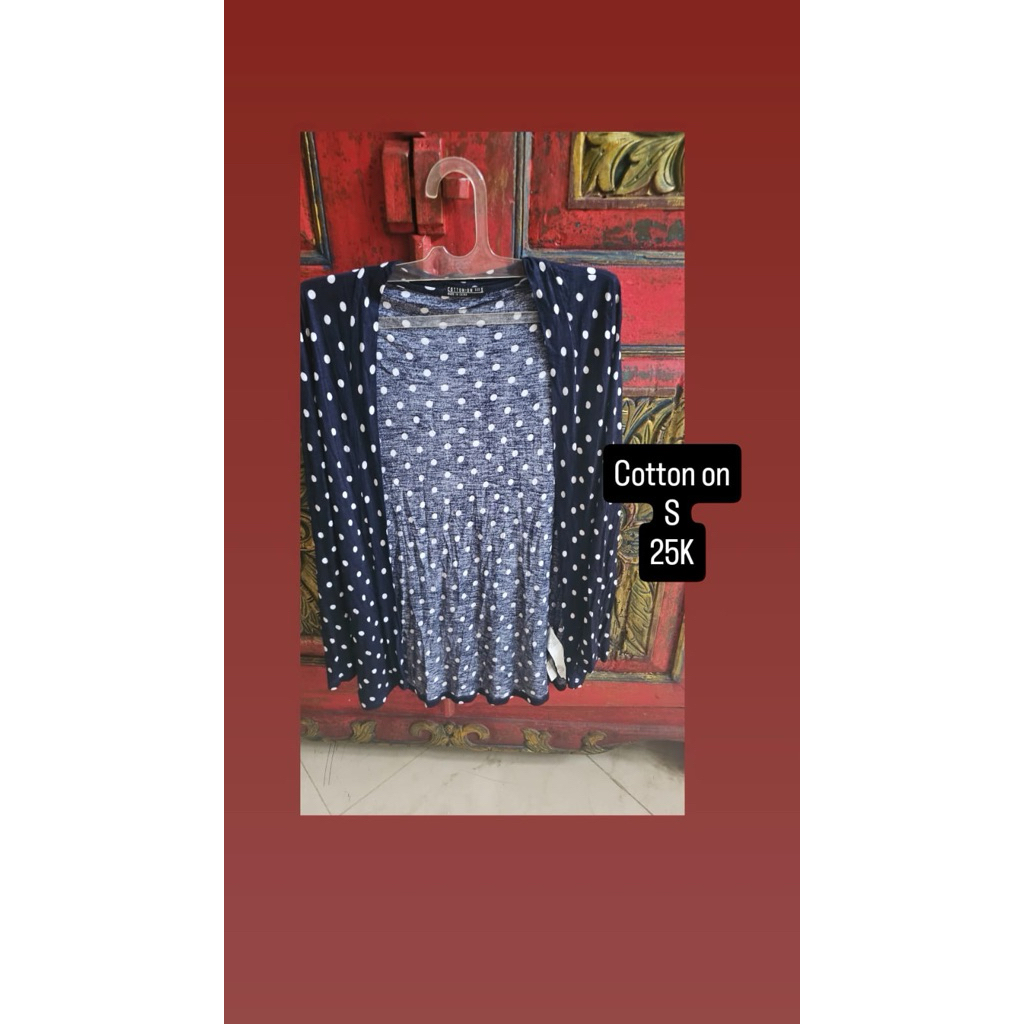 cardigan cotton on preloved