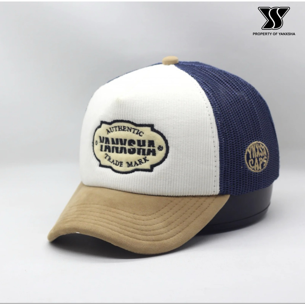 YANXSHA - TOPI BASEBALL VISOR PENDEK & PANJANG TRUCKER PRIA WANITA DEWASA PREMIUM DISTRO CARDUROY KA