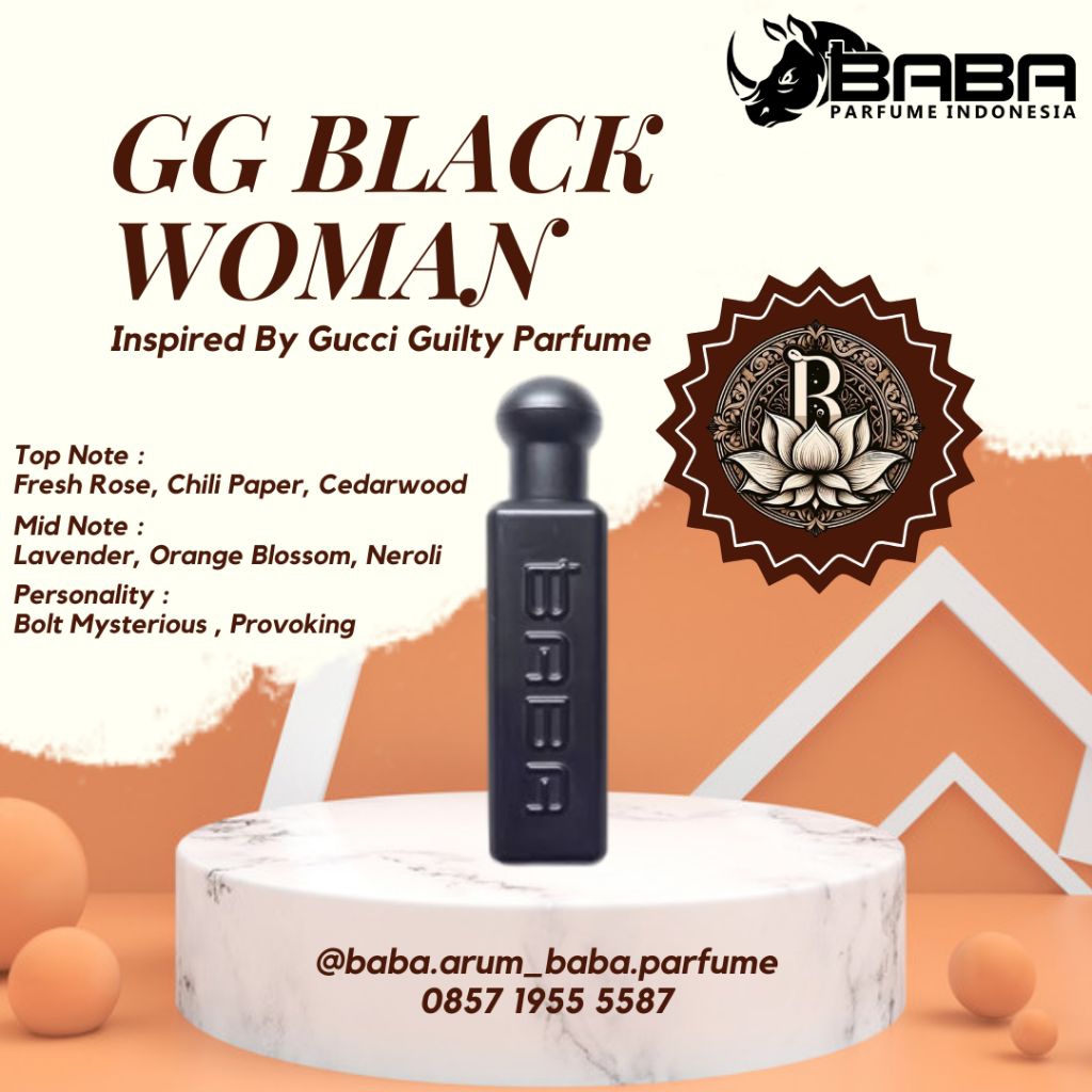 GG BLACK WOMAN - BABA PARFUME (VARIANT BEST SELLER)