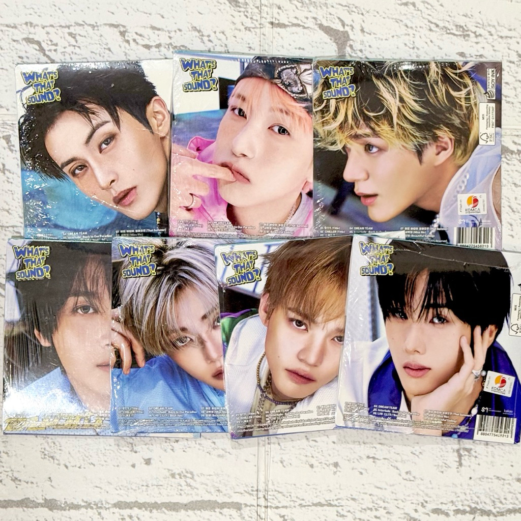 [READY INA/BACA DESC] NCT DREAM BTTF Go Back To The Future 5th Full Album Digipack Version Sealed Ma