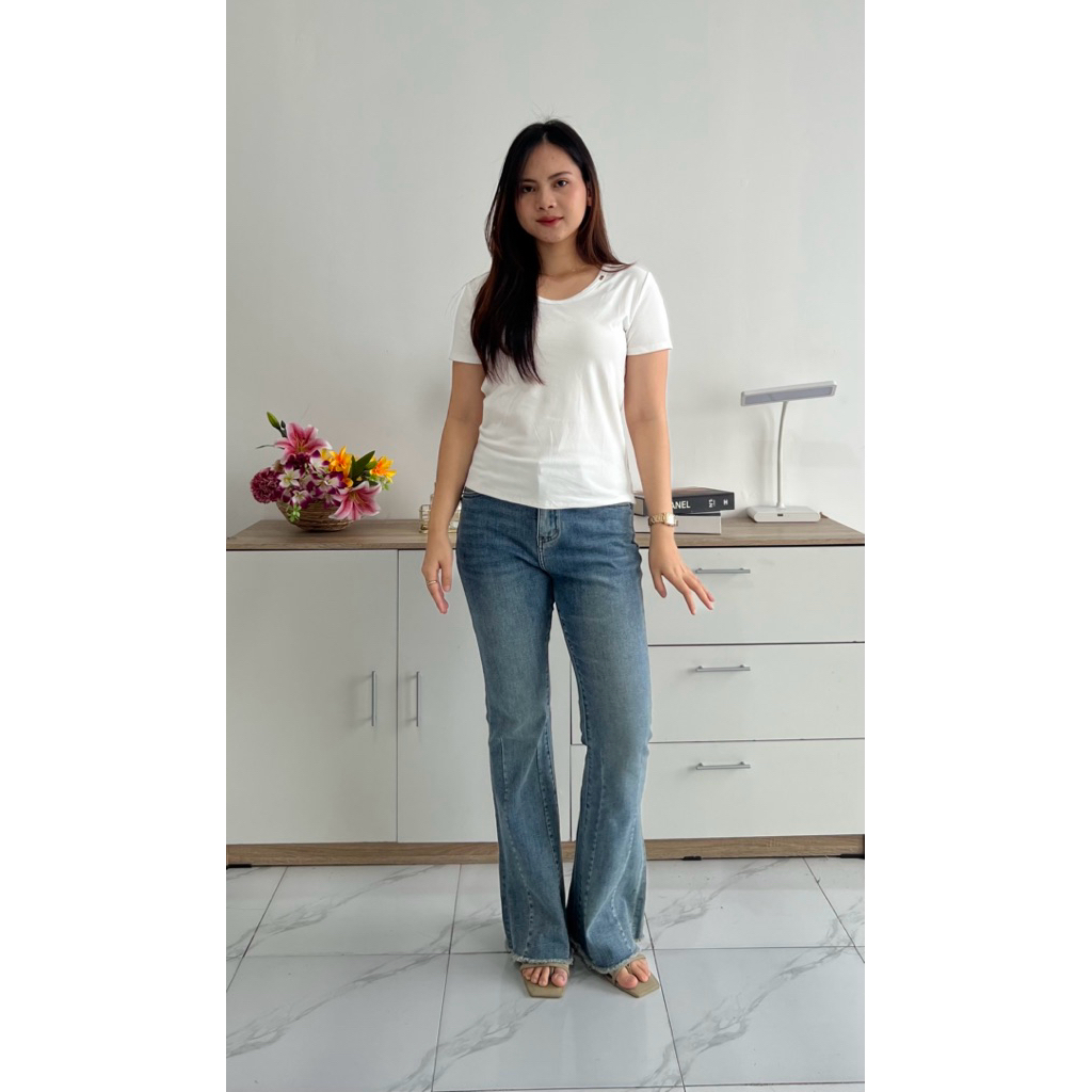 KAUS IMPORT 960 || ATASAN KAUS IMPORT TERBARU BAHAN ADEM || OOTD FASHION WANITA ||