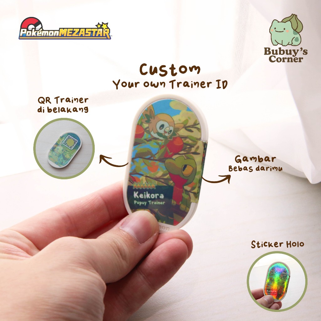 MEZASTAR CUSTOM TRAINER ID (HOLO)
