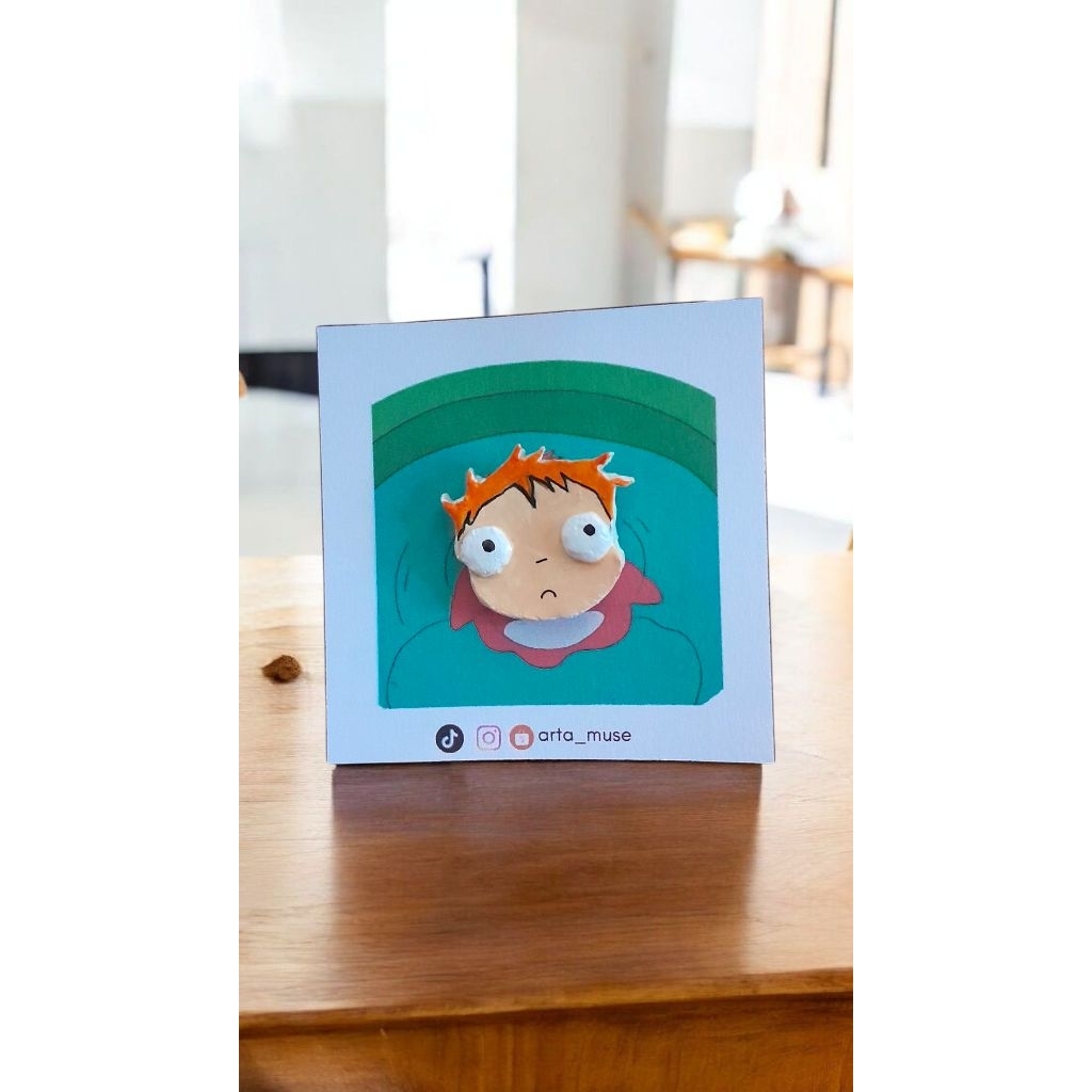 Clay Pin Ponyo || Ghibli