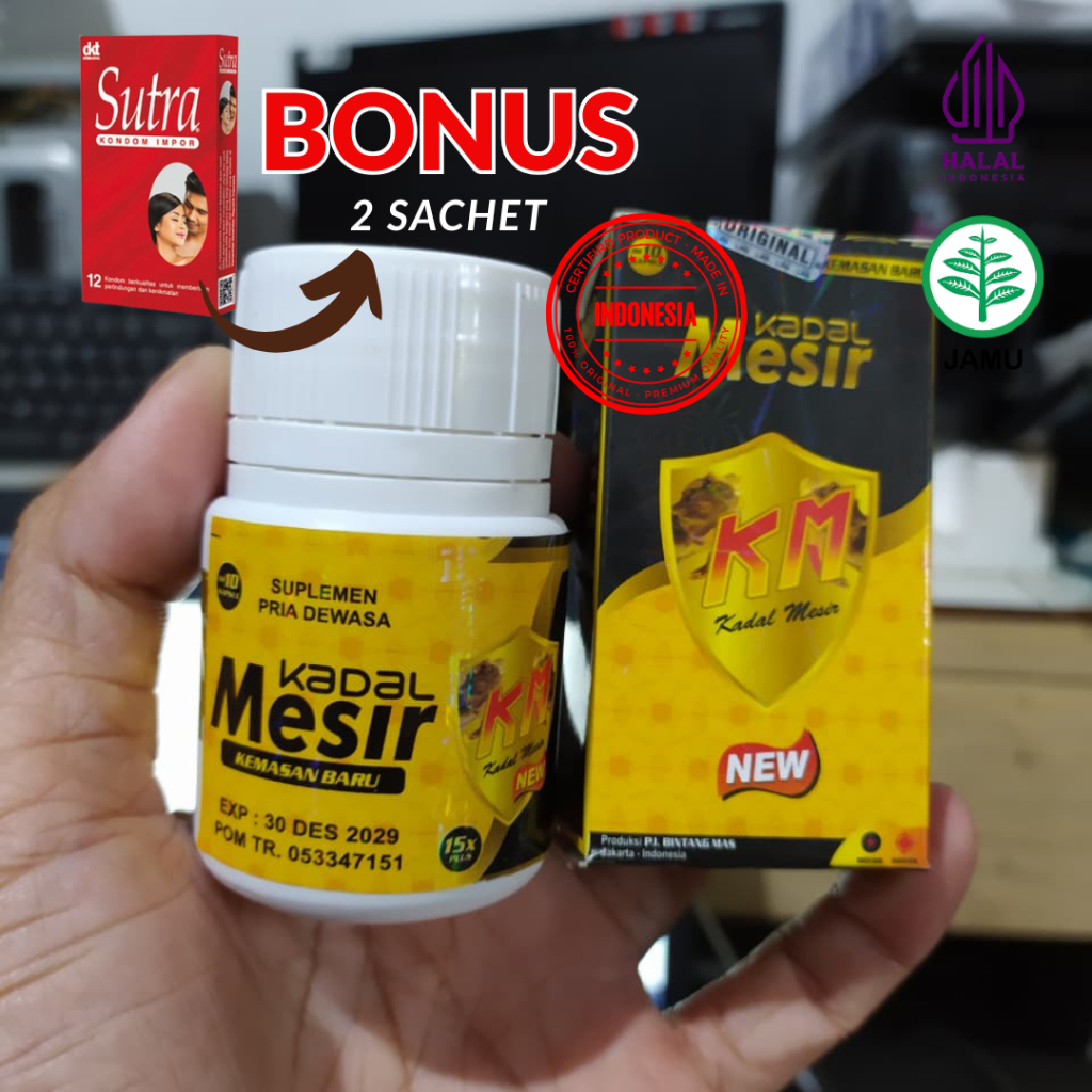 Madu Bubuk Kadal Mesir Original isi 10 butir