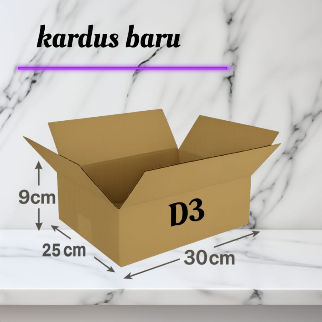 kardus packing baru uk 30x25x9 kardus besar ..
