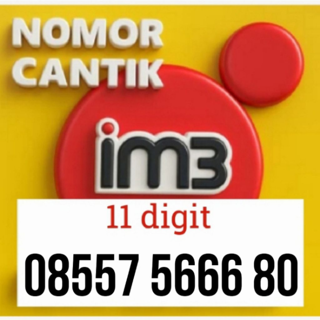 angka cantik perdana Indosat 11 digit