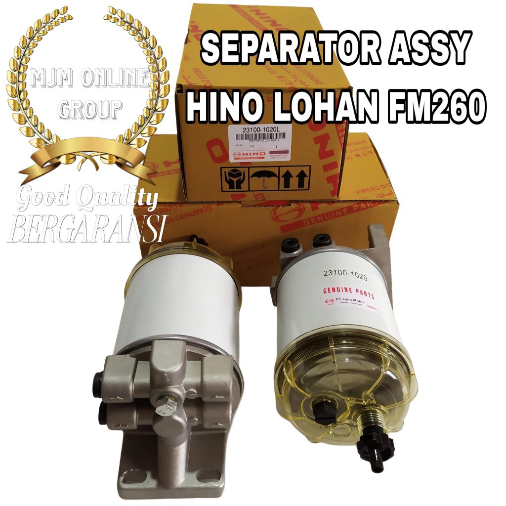 Separator Assy Filter Solar Komplit Hino Lohan