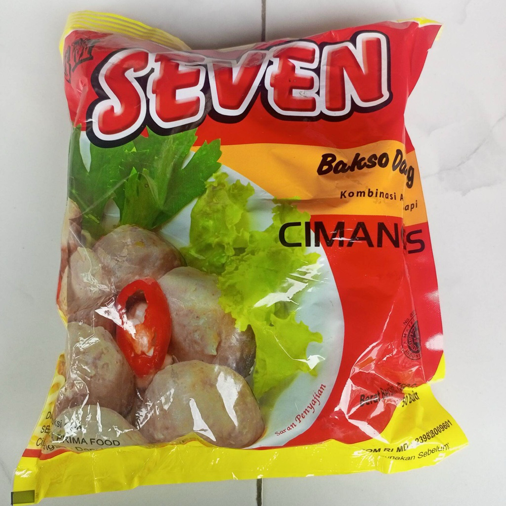 Bakso Daging Kombinasi Seven (Cimanggis) 50-pcs