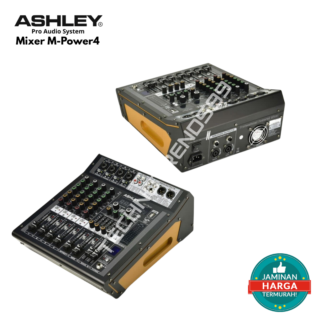 Power Mixer Ashley M-Power4 mixer power ashley 4ch m power 4 - Mpower4