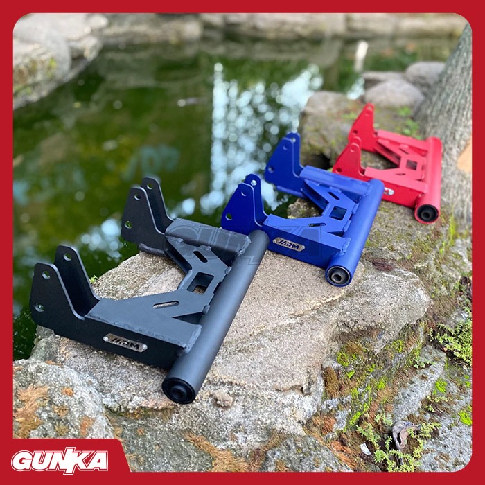 Engine Mounting (Yamaha) ARUMI ARM-ENMON-AR Dudukan Mesin Panjang Mundur Custom Variasi Baja Motor M