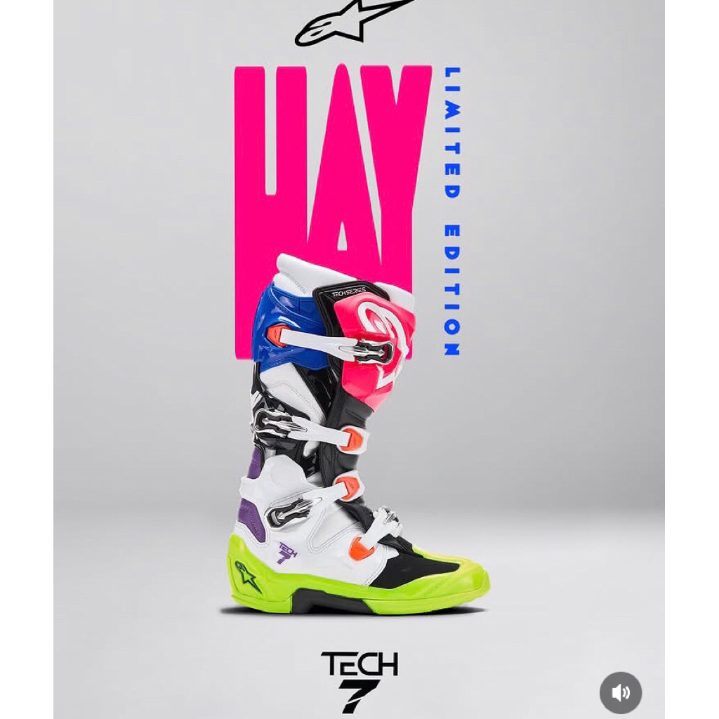 sepatu alpinestars tech 7 boots hay limited edition