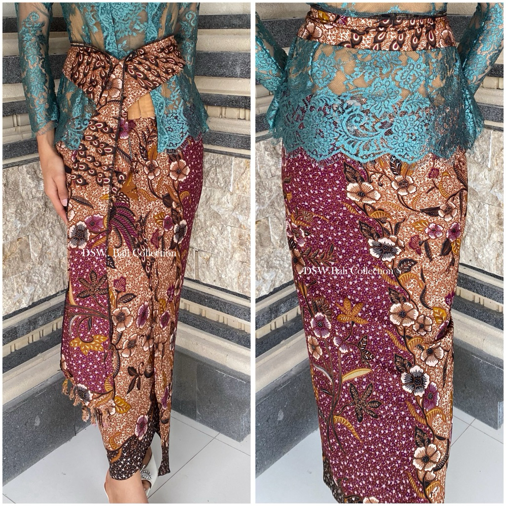 Kamen Sutra Paris Set Selendang | Kamen Sutra ATBM biasa