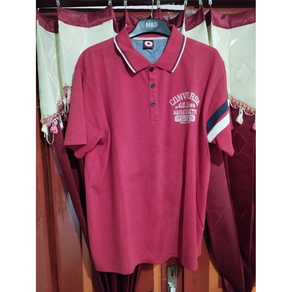 kaos polo Converse