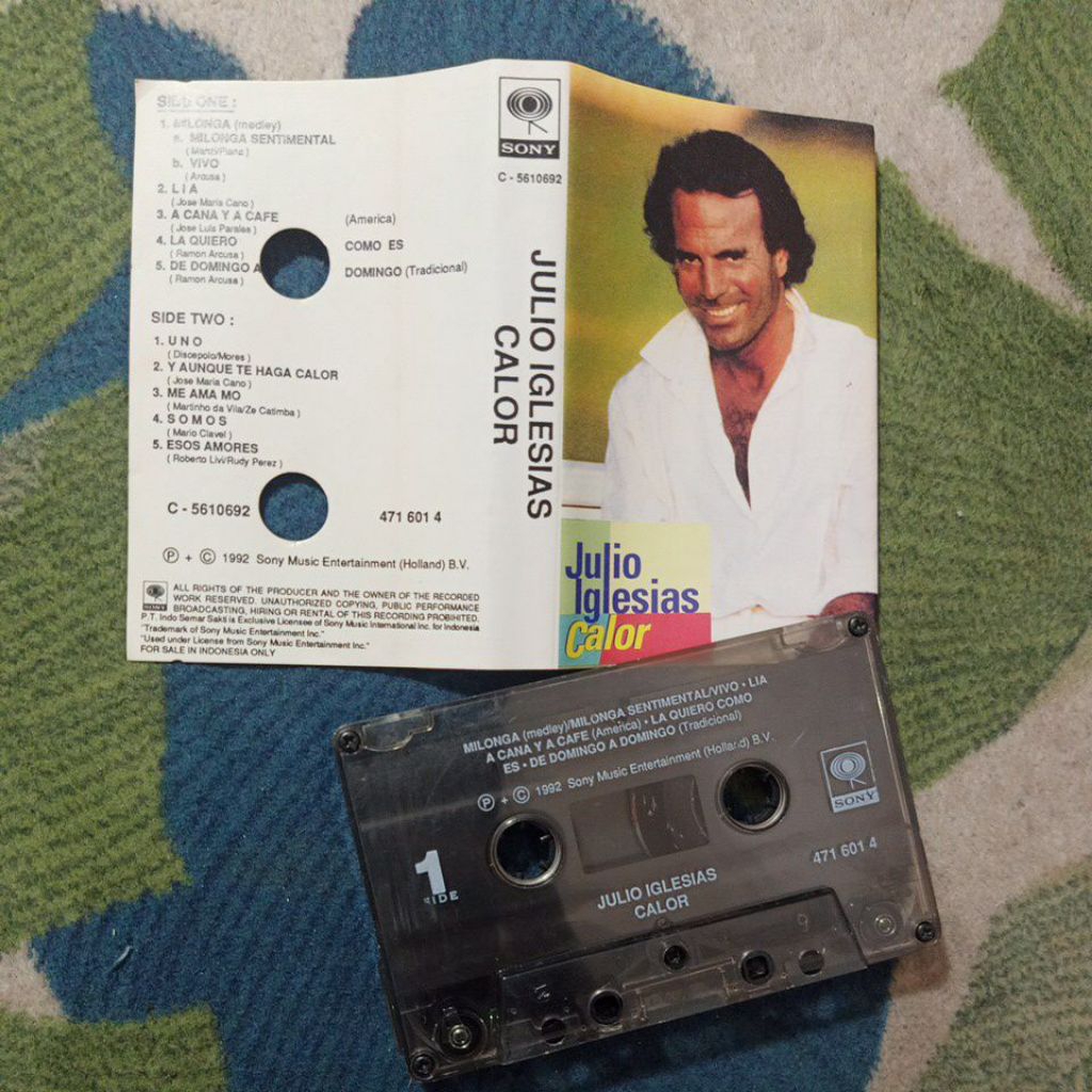 KASET PITA JULIO IGLESIAS CALOR