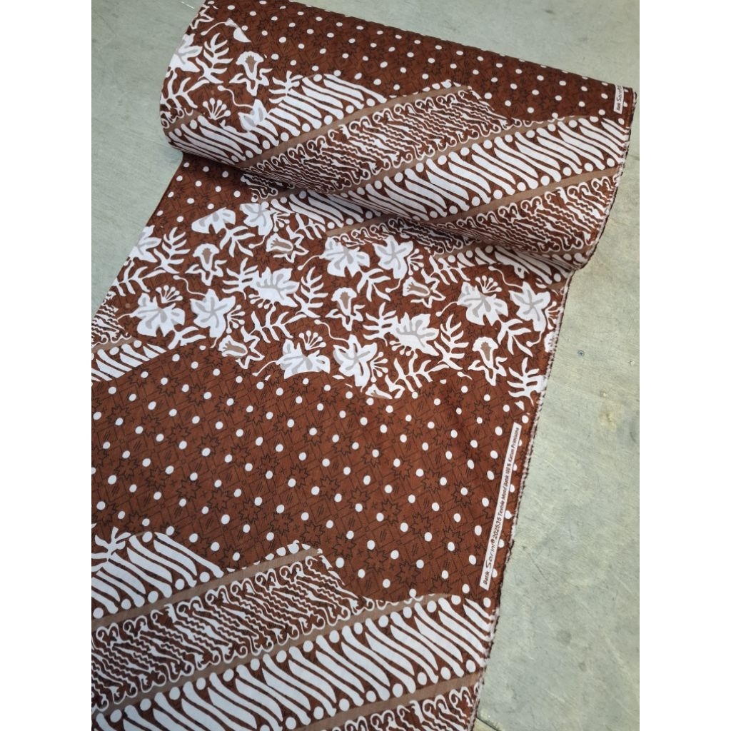 BAHAN BATIK KATUN 100% DOBI SARINI PRIMISIMA EXCLUSIVE, KAIN BATIK KATUN DOBI SARINI ORIGINAL, BATIK