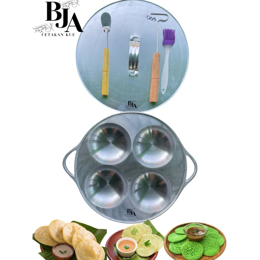 Cetakan Kue Serabi Kaki Besar Cetakan kue Serabi Bahan Berkualitas Anti Lengket