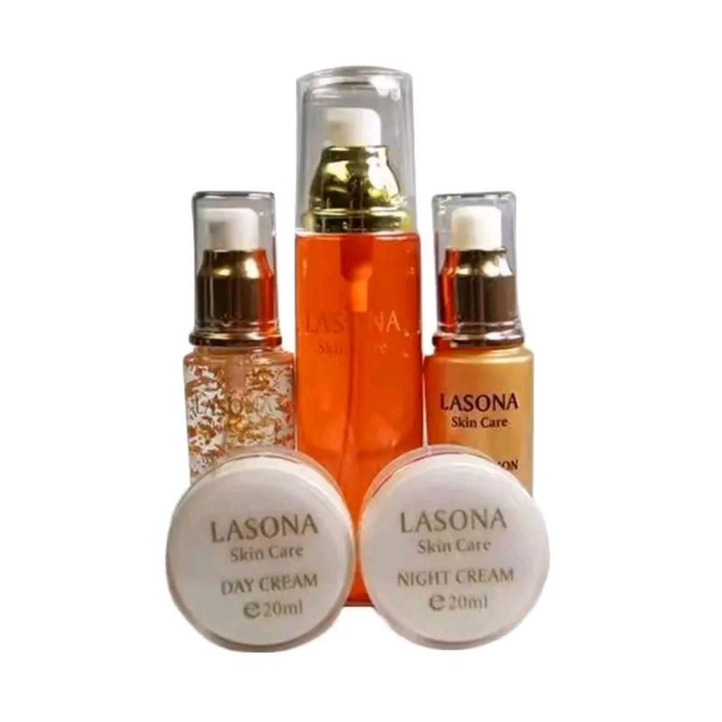 Paket Lasona Beauty Skincare Perawatan Kecantikan Wajah Original